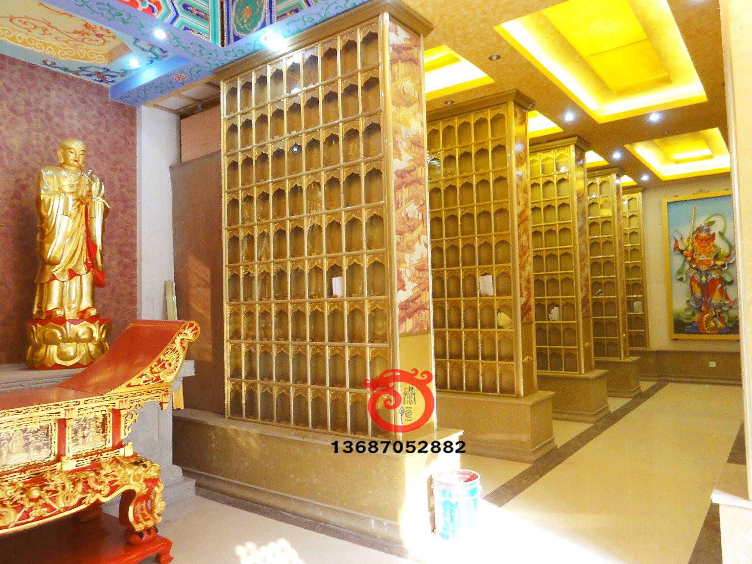 萬(wàn)佛殿裝修實(shí)景圖（9）
